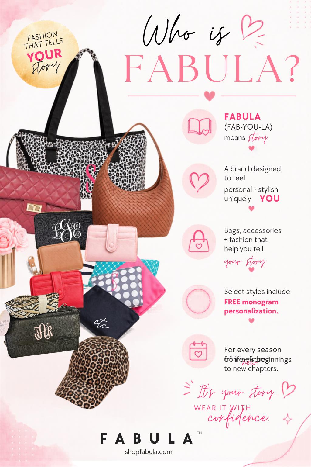 Fabula faith-inspired products